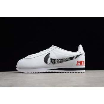 Nike Classic Cortez Leather White Black 807471-460 Shoes